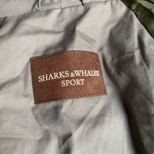 Sharks & Whales Sport men's trench coat new, size 52, cotton
