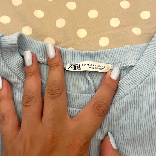 Zara mini dress blue, like new, medium size