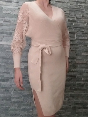 Golden Days Paris dress like new, beige