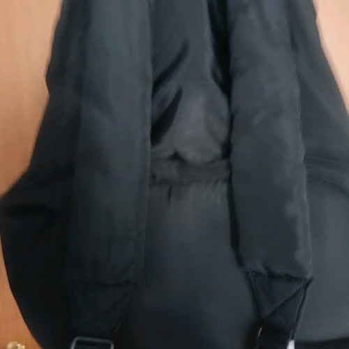 New Look soft backpack like new, medium size, black and green