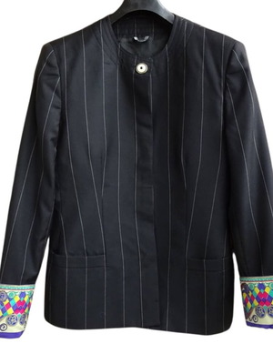 Gianni Versace blazer new, rare vintage, wool and silk, size M