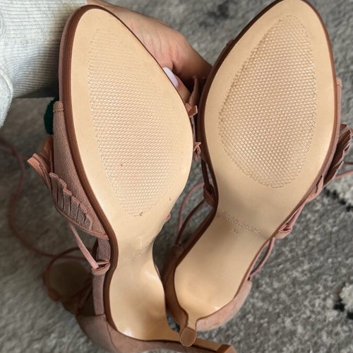 Zara sandals new size 39 beige multicolor 10 cm heel