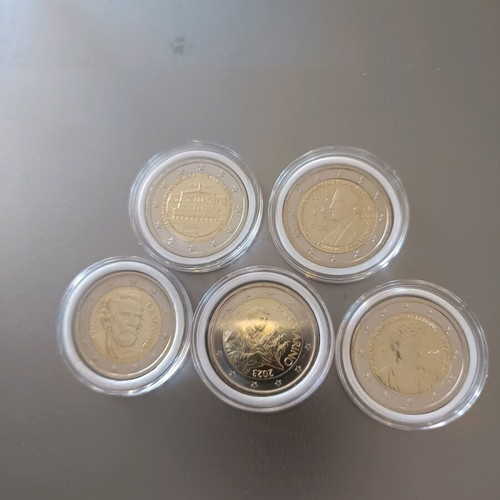 Diora rare collectible coins Greece Bulgaria San Marino uncirculated new