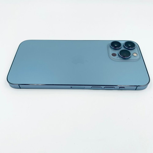 iPhone 13 Pro Max 128GB Sierra Blue refurbished with 100% battery