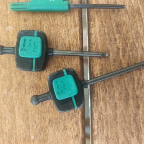 Wiha Wera Allen and Torx set used