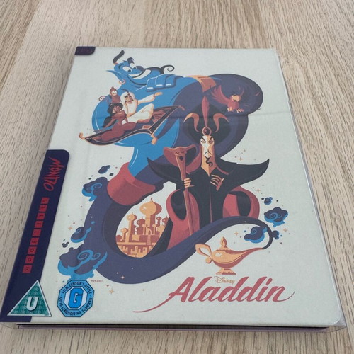 Aladdin Blu-ray Steelbook like new with Greek subtitles