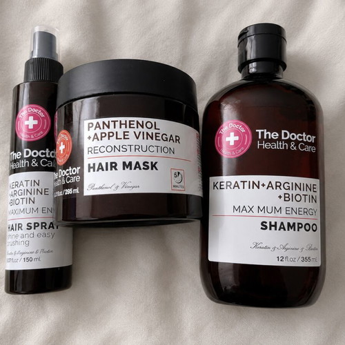 The Doctor Health & Care Hair Set new, keratin biotin arginine