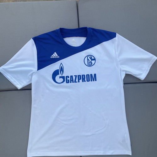 Adidas Schalke 04 Football Jerseys Bundle x2 Gazprom size L and XL like new