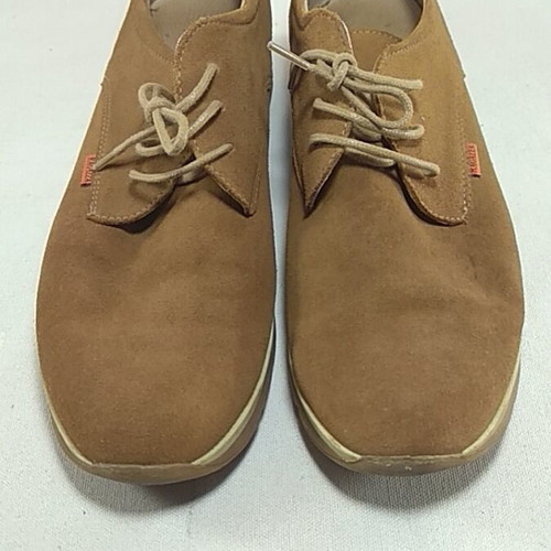 Παπούτσια από δέρμα nubuck μεταχειρισμένα, νούμερο 41, καφέ