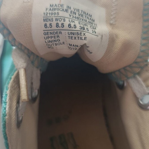 Converse Chuck Taylor All Star Ox sneakers, turquoise