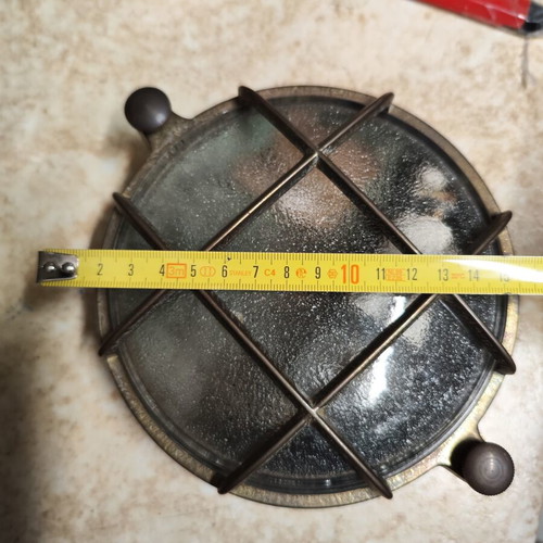 Turtle outdoor lamp like new for garden or veranda