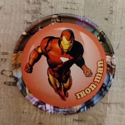 Metal Marvel Heroes Iron Man Cap 2008 used