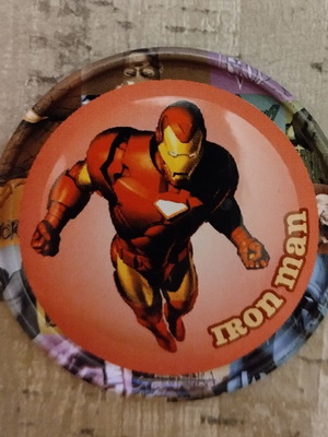 Metal Marvel Heroes Iron Man Cap 2008 used