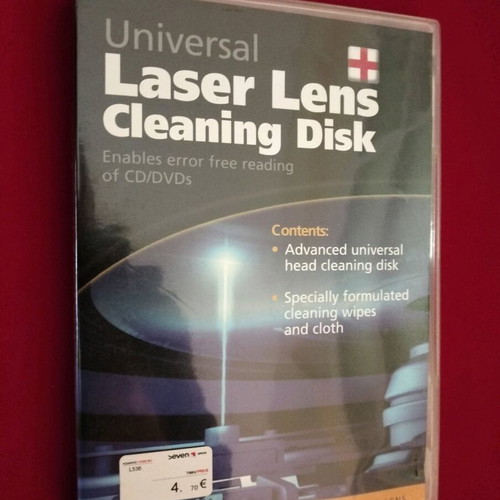 Laser Lens Cleaner Disc Scratchbusters New