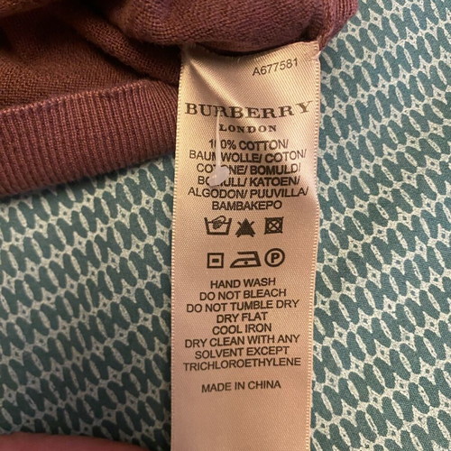 Burberry cardigan like new with cashmere and wool, beige pink