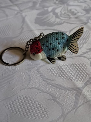 Keychain Vintage collectible Wardlay USA rubber