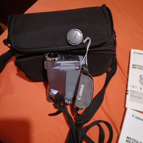 Canon video camera with accessories