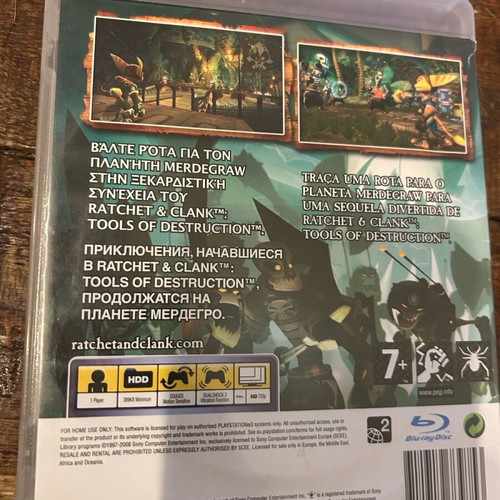 Ratchet and Clank Quest for Booty for PS3 used