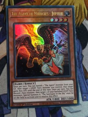 The Agent Of Miracles Jupiter κάρτα Yu-Gi-Oh! σαν καινούργιο