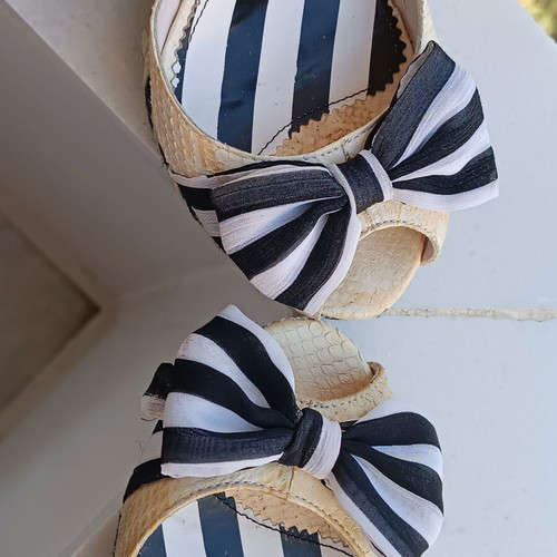 Betsey Johnson platforms used, size 38.5, beige