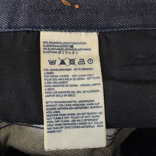 Y-3 women's slim jeans used, size 28