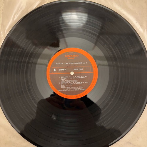 Antonio Vivaldi The Four Seasons vinyl record like new, classical
