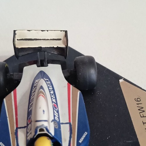 Collectible F1 Renault Williams Ayrton Senna car used