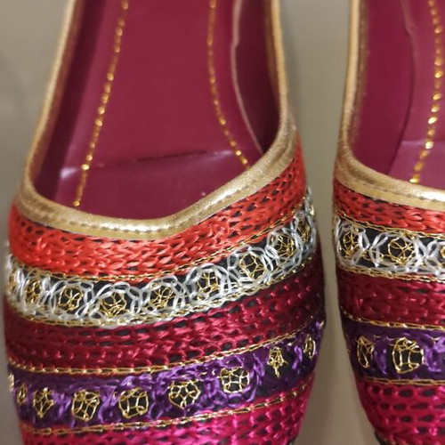 Ethnic colorful ballerinas new, size 39