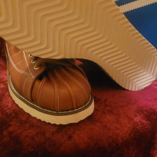 Adidas Super Star leather boots new, brown, size 46
