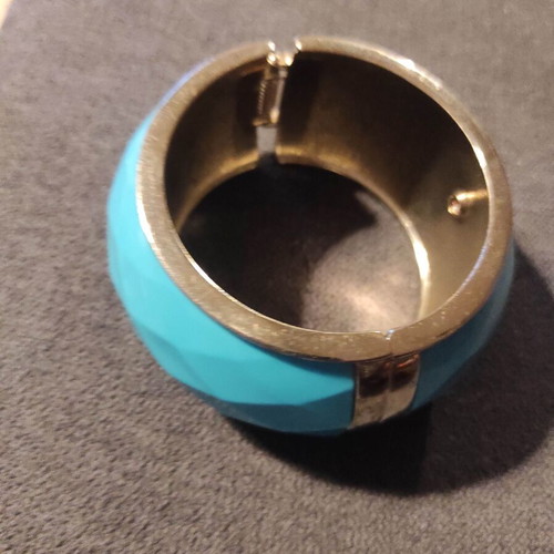 Bone turquoise bracelet new vintage with stainless steel
