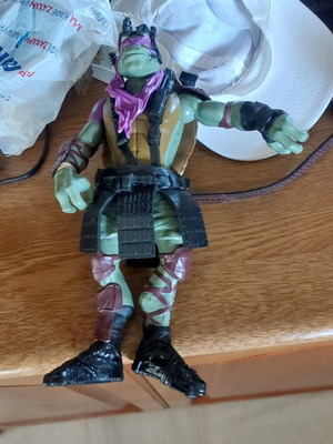 Teenage Mutant Ninja Turtles figure large size used, good condition