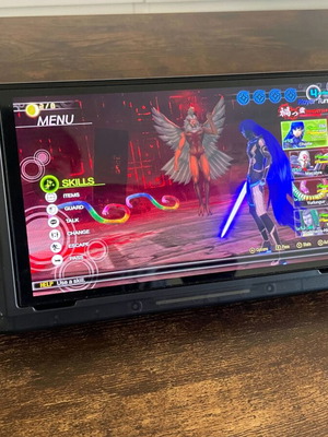 Nintendo Switch OLED модифициран нов с 256GB карта и контролер Nitro Deck Plus