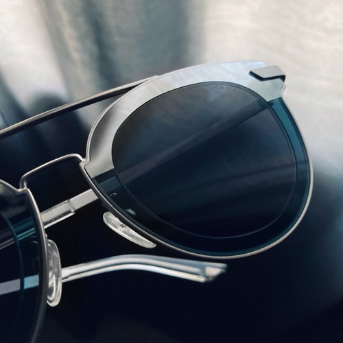 Police Halo 2 PL349 sunglasses new, unisex, silver matte frame