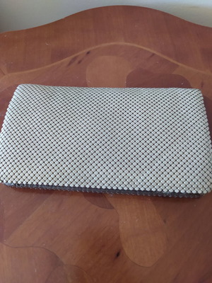 Glomesh wallet like new with metal mesh, 70s-80s Australian fashion
