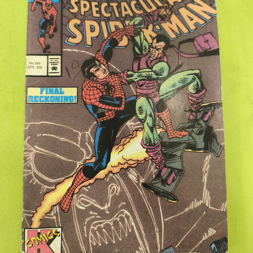 Spiderman comic issue 589, Kampanas editions