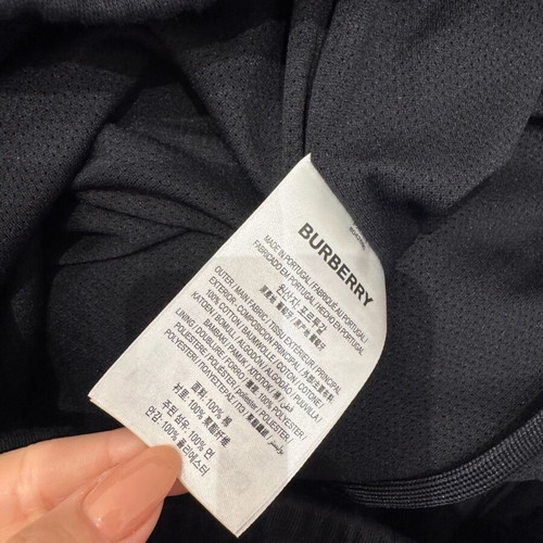 Burberry men's black shorts XL new with tag