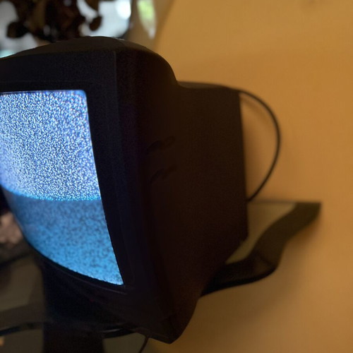 Philips Vintage CRT TV like new, black