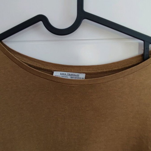 Zara oversized T-shirt size M, like new, olive