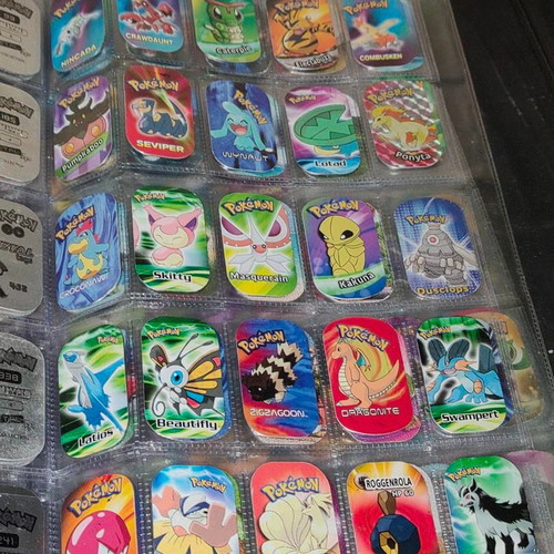 Pokemon GO The Original Metal Tags Album like new with 270 metal tags