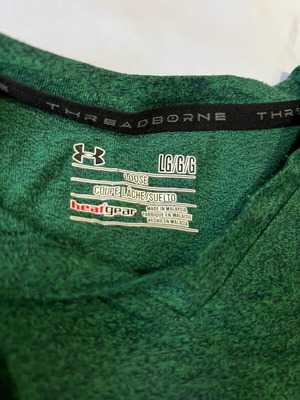 Under Armour HeatGear T-shirt, green, XL