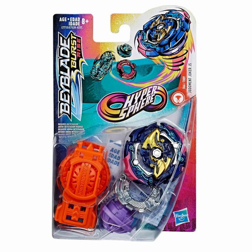 Beyblade Burst Rise Hypersphere Judgement Joker J5 with Slingshock Precision Strike Launcher new