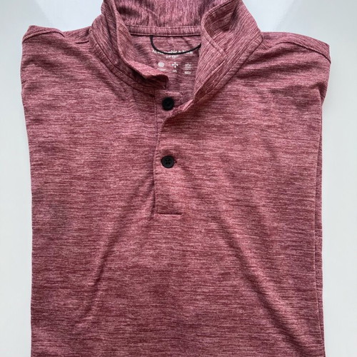 Abercrombie & Fitch men's polo XL like new, red