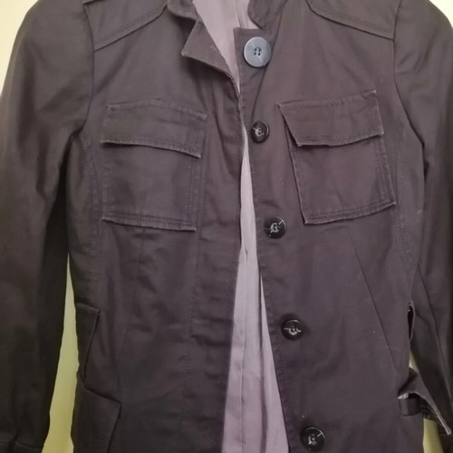 Zara brown jacket used, size XS