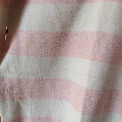 Tommy Hilfiger sweater used, white and pink striped, size XS