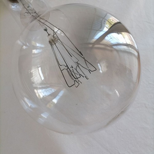 Incandescent light bulb used decorative large size