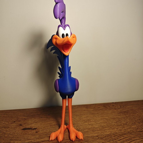 Road Runner Looney Tunes 3D Print Figure like new