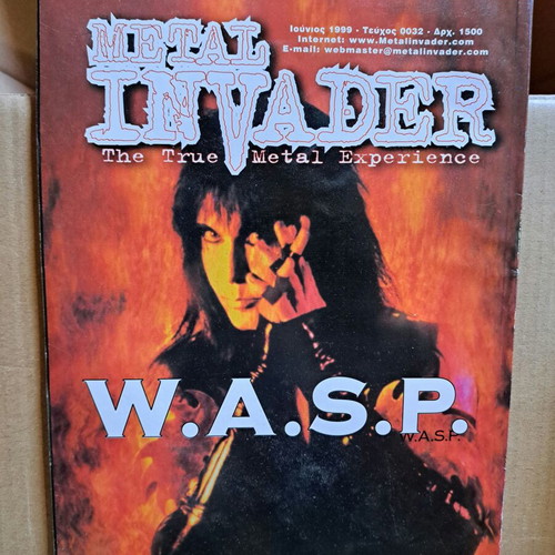 Metal Invader June 1999 No 32 used magazine