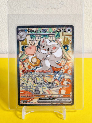 Cinccino EX Chaos Rising English edition near mint