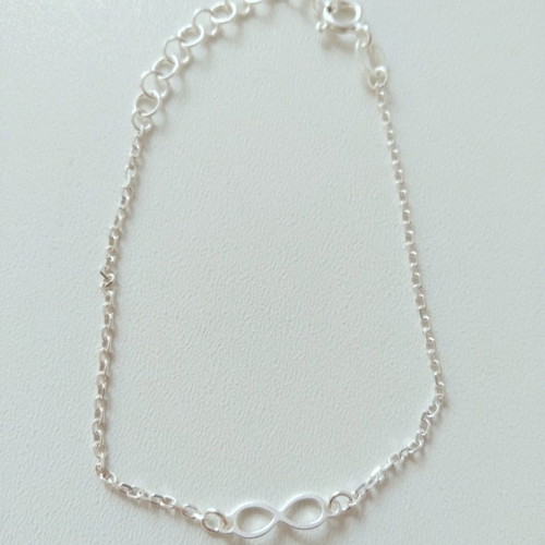 Children's infinity bracelet made of 925 silver new