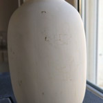 White Sifnos porcelain vase like new